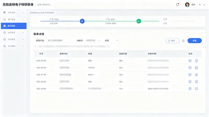 安徽省企业危废规范化智能终端推广项目