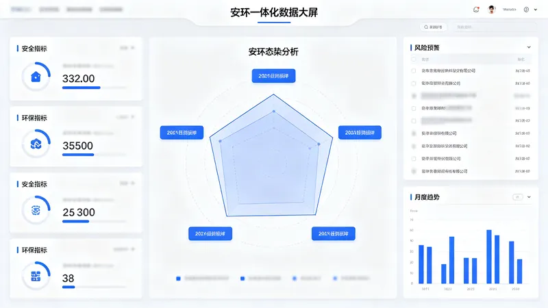 数据大屏模块界面